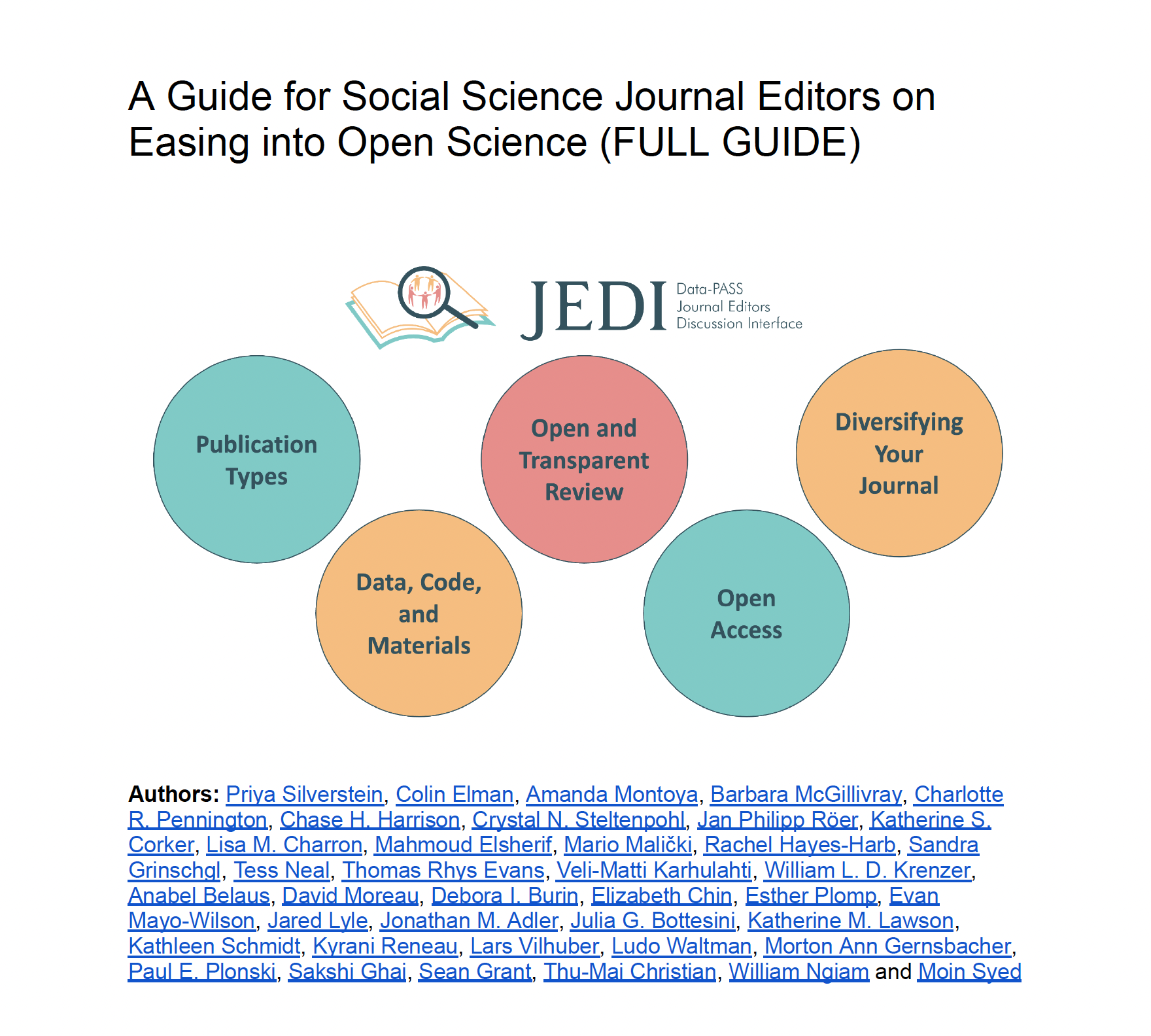 Пособие по переходу к отрытому доступу для редакторов журналов по социальным наукам 